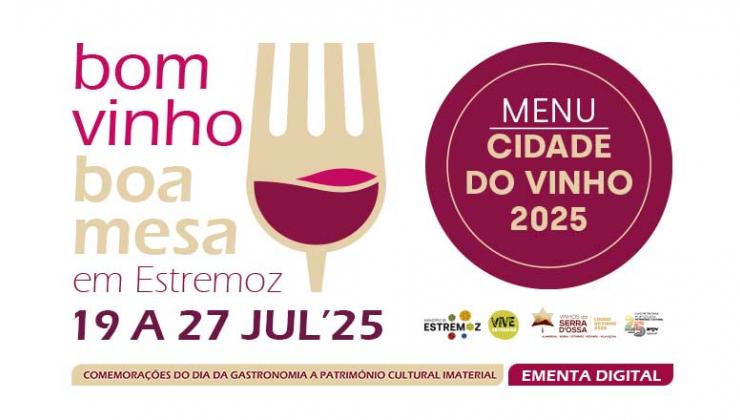 Imagem Notícia Comemorações do Dia da Gastronomia a Património Cultural e Imaterial -  Bom vinho, boa mesa em Estremoz
